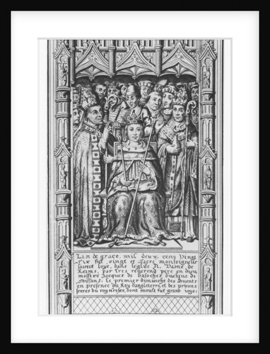 Louis IX of France by French School