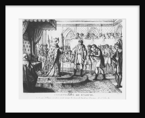 The Impartiality of Louis IX by Pierre Charles Coqueret