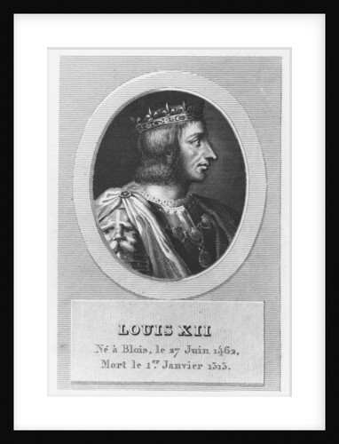 Louis XII, King of France by French School