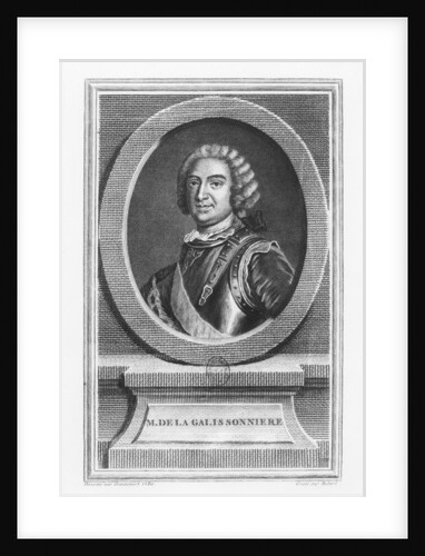 Roland Michel Barrin, Marquis de la Galissonière by Noel Hubert