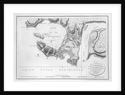 The Bay of Concepcion, Chile by French School