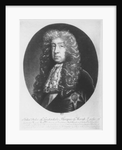John Maitland, Duke of Lauderdale, Marquis of March by English School