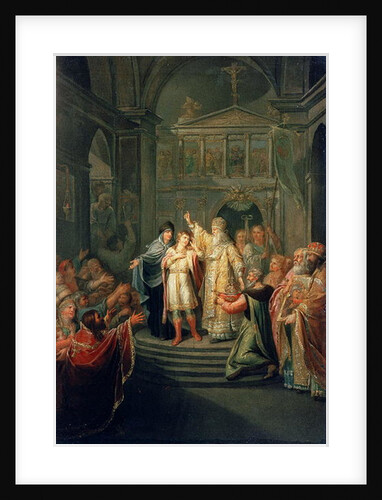 The Election of the Tsar Michael Romanov on March 14th 1613, 1798-1800 by Grigoriy Ivanovich Ugryumov