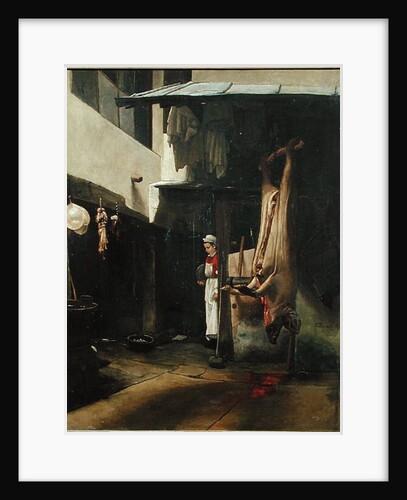 The Butcher by Francois Bonvin