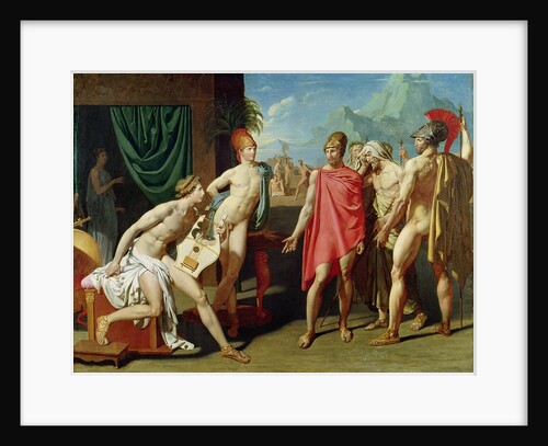 Ambassadors Sent by Agamemnon to Urge Achilles to Fight, 1801 by Jean Auguste Dominique Ingres