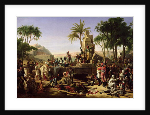 Troops halted on the Banks of the Nile, 2nd February 1799, 1812 by Jean-Charles Tardieu