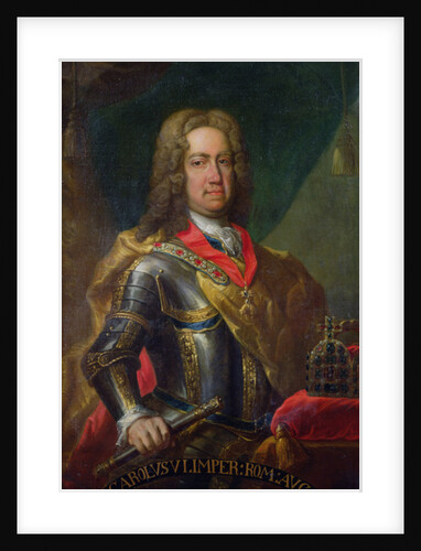 Charles VI Holy Roman Emperor by German School