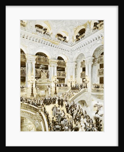 Inauguration of the Paris Opera House, 5th January 1875, 1878 by Jean-Baptiste Edouard Detaille