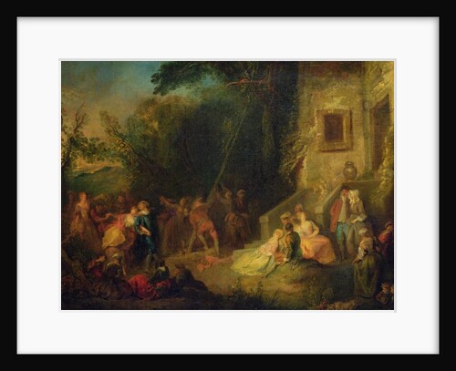 Planting the Maypole by Pierre Antoine Quillard