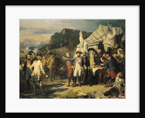 Siege of Yorktown, 17th October 1781, 1836 by Louis Charles Auguste Couder