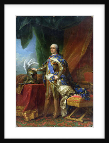 Louis XV King of France & Navarre, 1750 by Carle van Loo