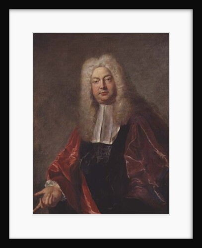 Jean Francois Bouquet, Magistrate of Paris, 1724 by Jean Francois de Troy