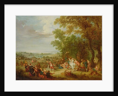 Fete Champetre, 1728 by Bonaventure de Bar