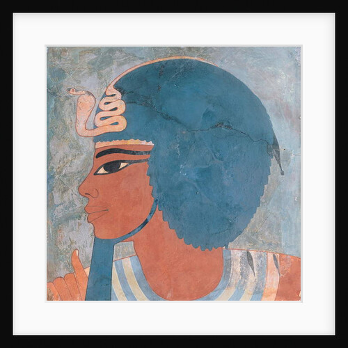 Head of Amenophis III from the tomb of Onsou, 18th Dynasty, 1550-1295 BC by Egyptian 18th Dynasty