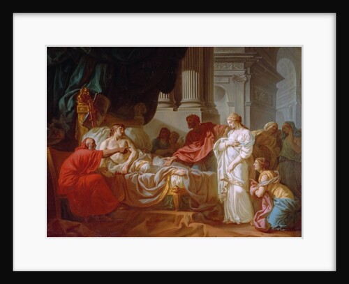 Antiochus and Stratonice, 1774 by Jacques Louis David