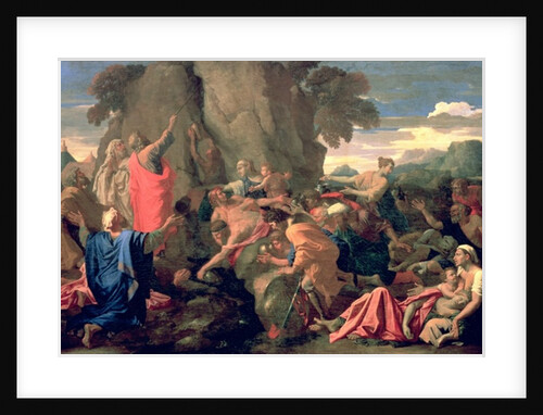 Moses Striking Water from the Rock, 1649 by Nicolas Poussin