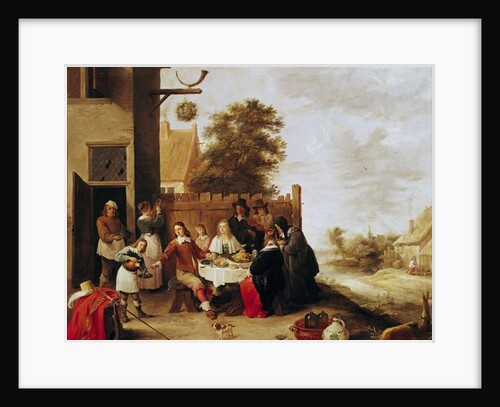 The Feast of the Prodigal Son, 1644 by David the Younger Teniers