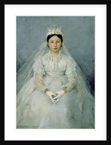 The Young Communicant, 1875 by Jules Bastien-Lepage