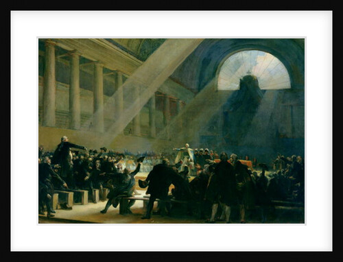 Mirabeau Answering Dreux-Breze, at a National Assembly Meeting, 23rd June 1789, 1830 by Alexandre Evariste Fragonard