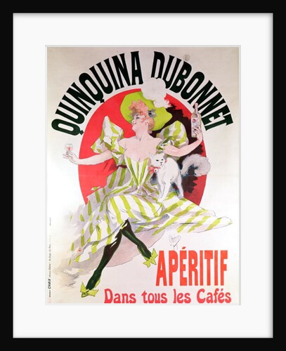 Poster advertising 'Quinquina Dubonnet' aperitif, 1895 by Jules Cheret