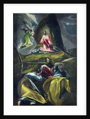 Christ in the Garden of Olives by El Greco