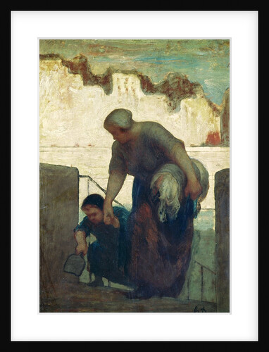 The Washerwoman, c.1860-61 by Honore Daumier