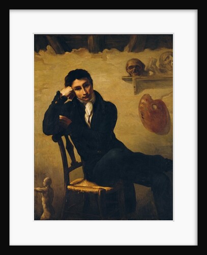Portrait of an Artist in his Studio, 19th century by Theodore Gericault