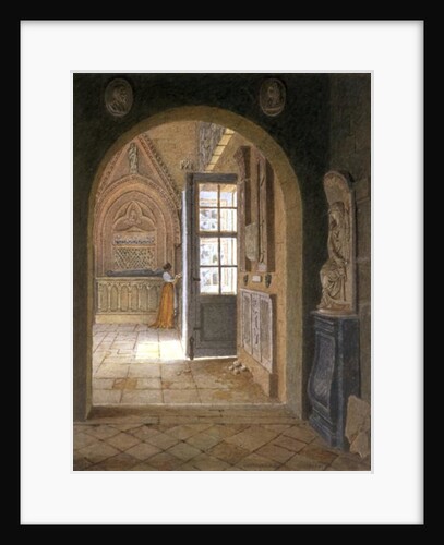 A Room in the Convent of the Petits Augustins by Jean Lubin Vauzelle