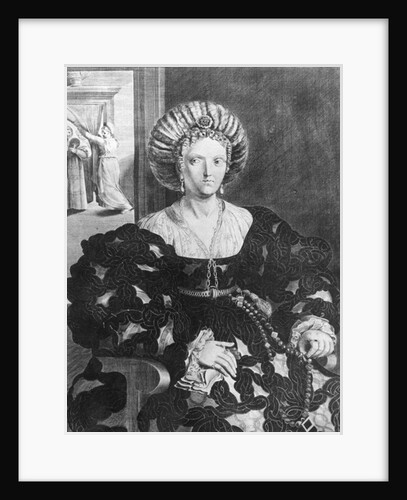 Portrait of Lucrezia Borgia by Hendrik van the Elder Balen