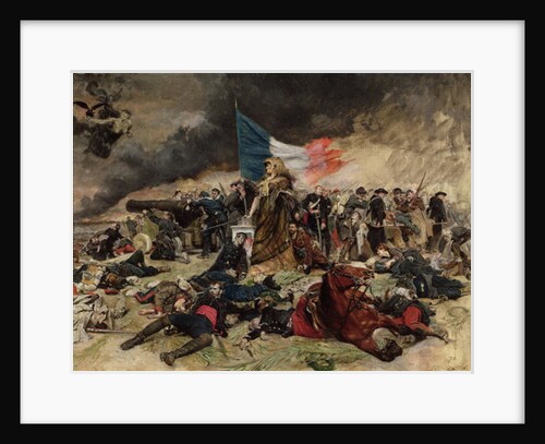 Allegory of the Siege of Paris, 1870 by Jean-Louis Ernest Meissonier