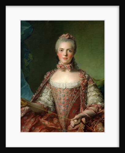 Portrait of Marie Adelaide 1756 by Jean-Marc Nattier
