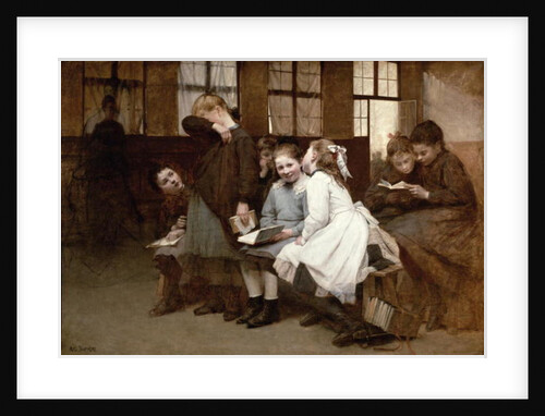 In Detention, 1888 by Auguste Joseph Trupheme