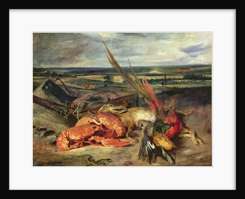 Still Life with Lobsters, 1826-27 by Ferdinand Victor Eugene Delacroix