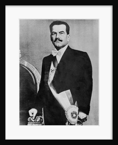 Portrait of Pedro Aguirre Cerda by French Photographer