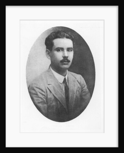 Portrait of Lino Arguello by French Photographer