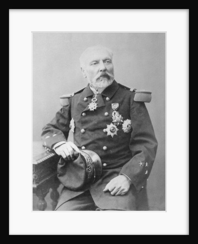 Portrait of Hyacinthe Laurent Théophile Aube by Eugene Pirou