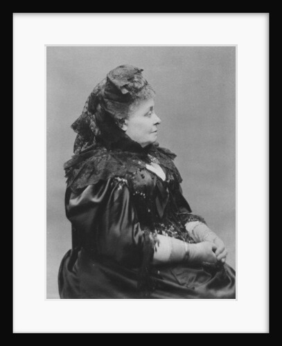 Portrait of Lydie Lemercier d'Aubernon by French Photographer