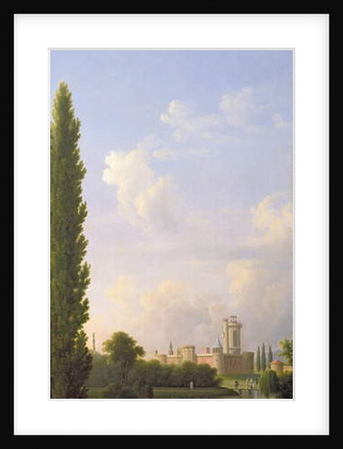 Laxenburg Castle, near Vienna, 1810 by Jean and Vernet Antoine Bidauld
