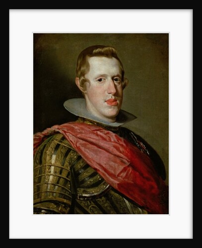 Portrait of Philip IV in Armour, 1628 by Diego Rodriguez de Silva y Velazquez
