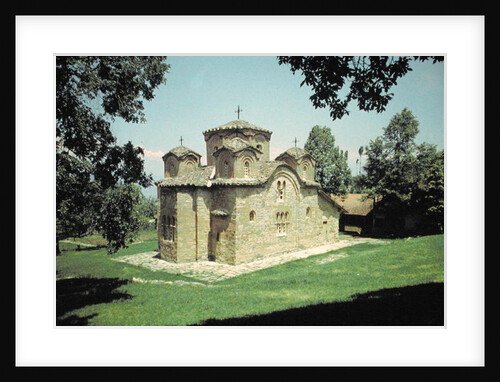 Monastery Church of St. Pantaleimon, built c.1164 by School Macedonian