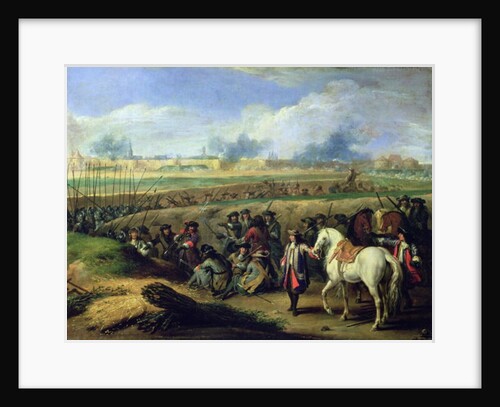 Louis XIV at the Siege of Tournai, 21st June 1667 by Adam Frans Van der Meulen