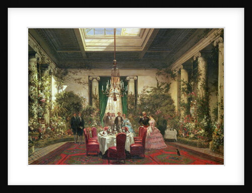 Princess Mathilde's Salle-a-Manger, rue de Courcelles, Paris by Charles Giraud