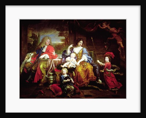 The Grand Dauphin with his Wife and Children, 1687 by Pierre Mignard