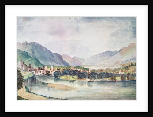 View of Trente, 1494 by Albrecht Dürer or Duerer