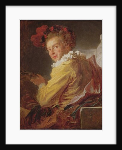 Music, a portrait of Monsieur de la Breteche, brother of the Abbot of Saint-Non, 1769 by Jean-Honore Fragonard