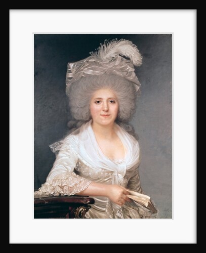 Portrait of Madame Jeanne-Louise-Henriette Campan 1786 by Joseph Boze