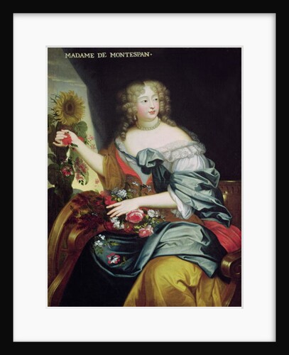 Portrait of Francoise-Athenaise Rochechouart de Mortemart Marquise de Montespan by French School