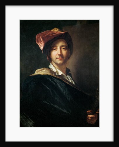 Self Portrait in a Turban, 1700 by Hyacinthe Francois Rigaud