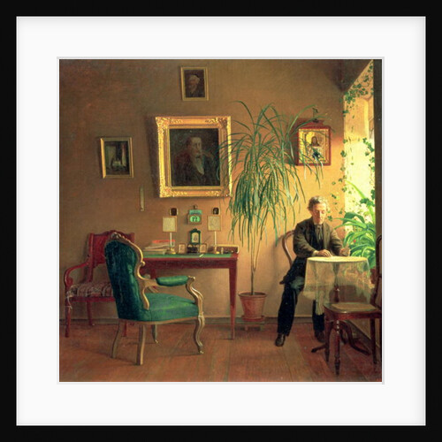 Interior, 1871 by Aleksei Alekseevich Bobrov