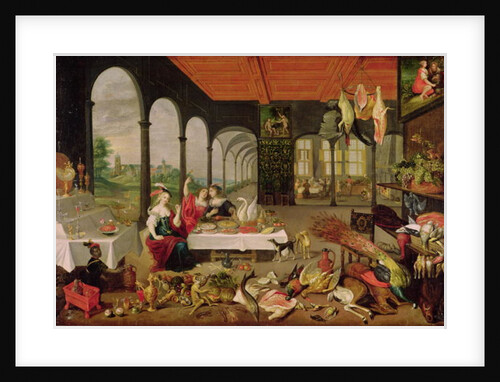 Allegory of Taste by Jan the Elder Brueghel